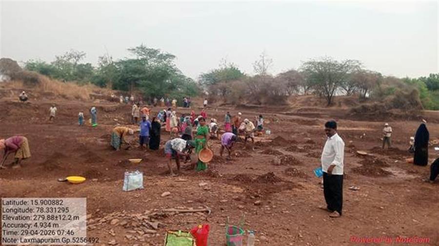 Nandyal district strengthens water conservation infrastructure and storage capacity under catch the rain campaign