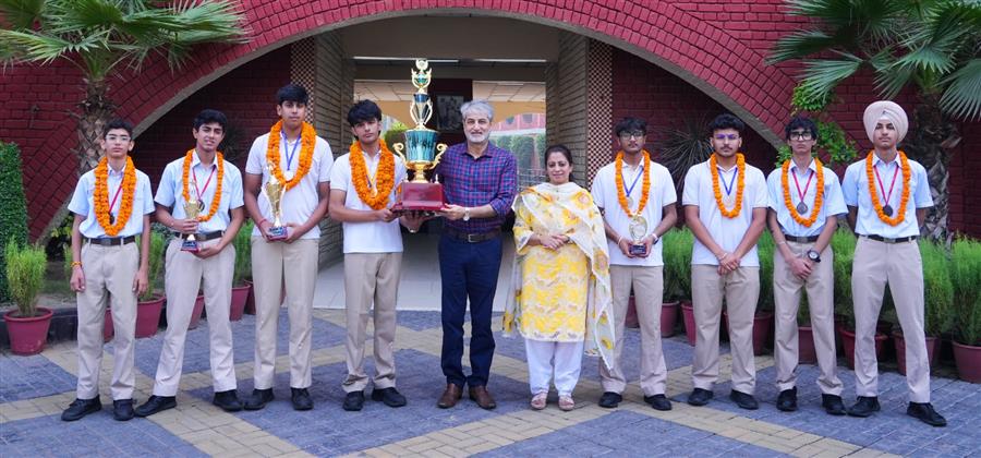 Spring Dale Ends the gold medal quest of Punjab - CBSE Nationals Table Tennis